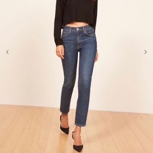 Reformation Julia High Rise Cigarette Jean